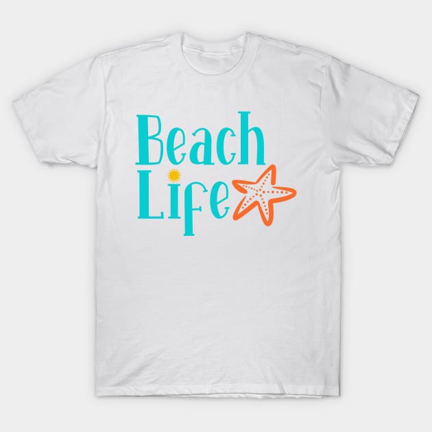 Beach Life T-Shirt by Ombre Dreams